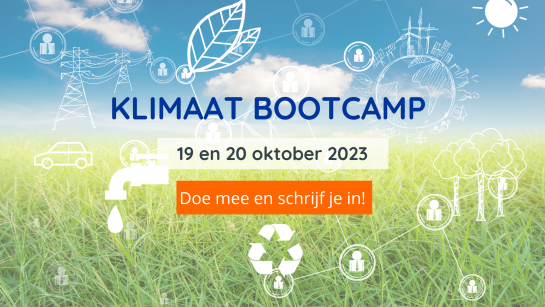 Klimaat bootcamp oktober 2023